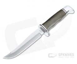 Buck 105 Pathfinder Pro S35VN Green Micarta Clip Point Hunter Fixed Blade 0105GRS1