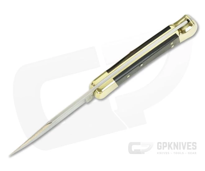 Buck 110 Genuine Ebony Hardwood Lock Back Folding Hunter 0110BRS 3 Buck 110 Genuine Ebony Hardwood Lock Back Folding Hunter 0110BRS - Image 3