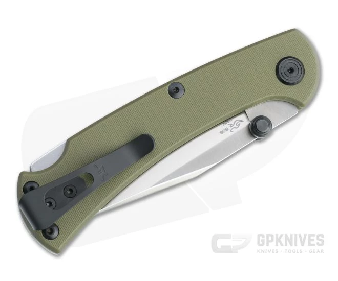 Buck 112 Slim Pro TRX Satin S30V Green G10 EDC Back Lock Folder 0112GRS3 2 Buck 112 Slim Pro TRX Satin S30V Green G10 EDC Back Lock Folder 0112GRS3 - Image 2