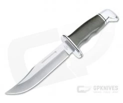 Buck 119 Special Pro S35VN Green Micarta Clip Point Hunter Fixed Blade 0119GRS1