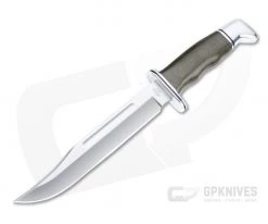 Buck 120 General Pro S35VN Green Micarta Clip Point Hunter Fixed Blade 0120GRS1