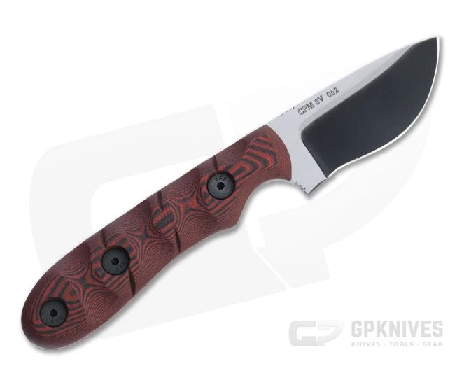 Dawson Knives Field Guide Specter 3V Red/Black G10 Fixed Blade 3 Dawson Knives Field Guide Specter 3V Red/Black G10 Fixed Blade - Image 3