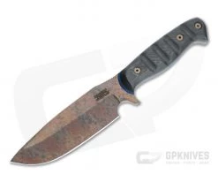 Dawson Knives Big Bear Arizona Copper 3V Two-Tone Carbon Fiber Fixed Blade