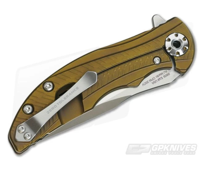 Zero Tolerance 0609 RJ Martin 20CV KVT Frame Lock Flipper 2 Zero Tolerance 0609 RJ Martin 20CV KVT Frame Lock Flipper - Image 2