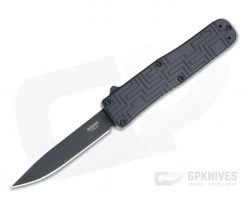 Boker Plus OTF Blackout Clip Point PVD 154CM Black Aluminum OTF Automatic 06EX263