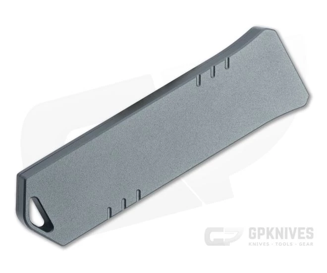 Boker Plus USB Gray Handle Black Stonewashed D2 Blade Small OTF Automatic 06EX276 2 Boker Plus USB Gray Handle Black Stonewashed D2 Blade Small OTF Automatic 06EX276 - Image 2