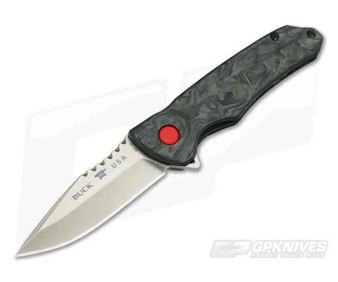 Buck Sprint Pro Marbled Carbon Fiber Satin S30V Bearings Flipper 841CFS 1 Buck Sprint Pro Marbled Carbon Fiber Satin S30V Bearings Flipper 841CFS