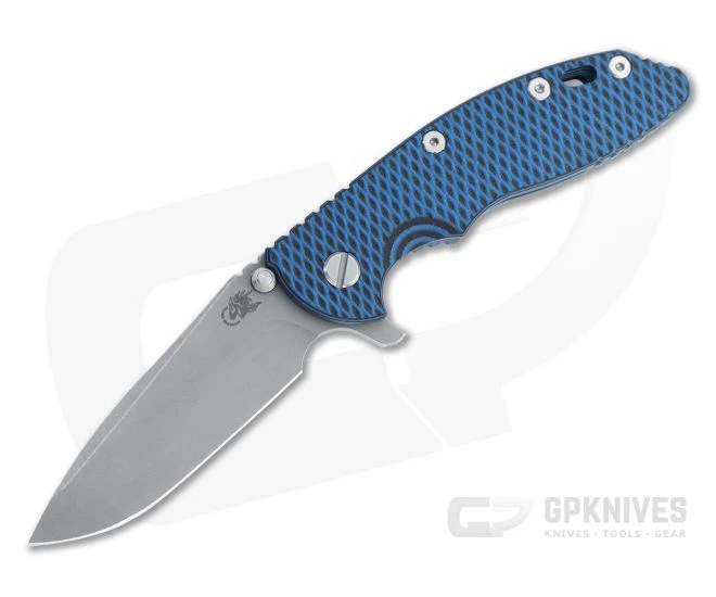 Hinderer XM-18 3.5" Spanto S45VN Blue/Black G10 Battle Blue Tri-Way Flipper 0995 1 Hinderer XM-18 3.5" Spanto S45VN Blue/Black G10 Battle Blue Tri-Way Flipper 0995