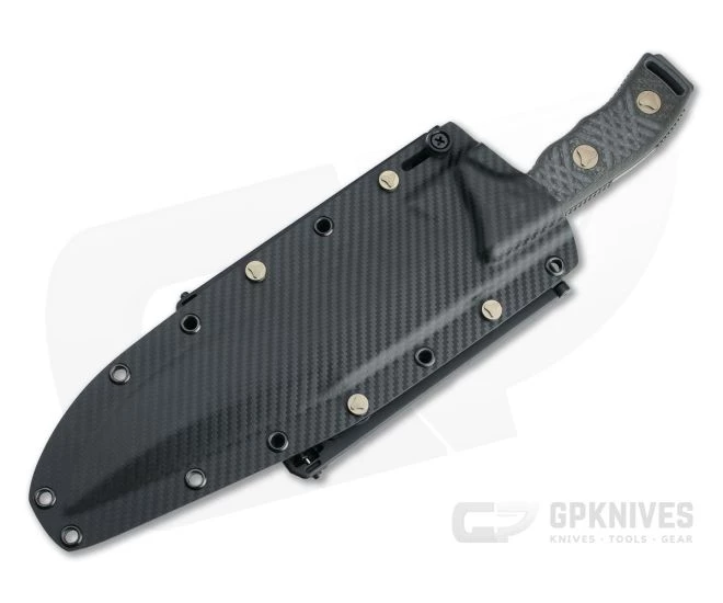 Microtech Arbiter Signature DLC Standard M390 Carbon Fiber Fixed Blade 104-1DLCCFS 2 Microtech Arbiter Signature DLC Standard M390 Carbon Fiber Fixed Blade 104-1DLCCFS - Image 2