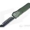 Guardian Tactical Recon Elite Tanto Two-Tone Serrated Elmax OD Green D/A OTF Automatic 108222