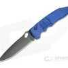 Piranha P10 Predator Tactical PVD S30V Blue Button Lock Automatic