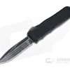 Guardian Tactical Recon-040 Dark Stonewashed Elmax Serrated Single Edge Black D/A OTF Automatic 113612