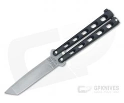 Bear and Son Cutlery 4" Tanto Butterfly Knife 114AB