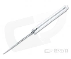 Bear and Son Cutlery Stonewashed Clip Point White Butterfly Knife 117WSW 5 Bear and Son Cutlery Stonewashed Clip Point White Butterfly Knife 117WSW -Default Template 4 117wsw 3