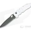Piranha P11 Predator Mini Tactical PVD S30V Silver Button Lock Automatic