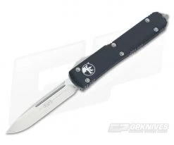 Microtech Ultratech Satin M390 Drop Point OTF Automatic Knife 121-4