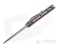 Hinderer XM-18 3.5" Recurve 20CV Red G10 Working Finish Tri-Way Flipper 1319 -Default Template 4 1319 3 1