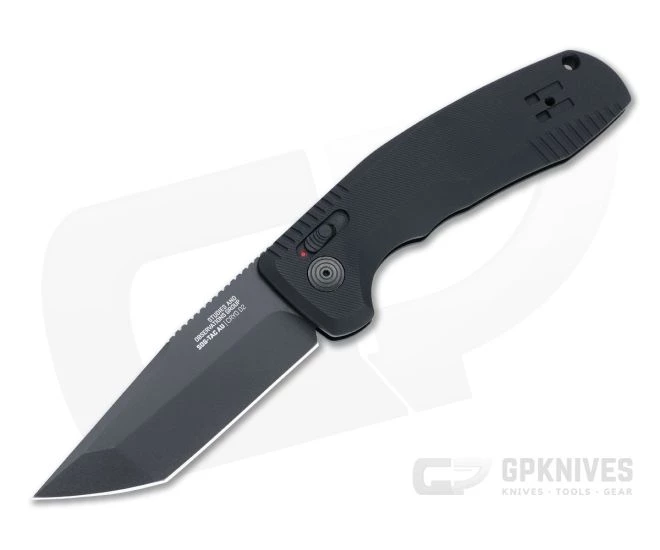 SOG TAC AU Tanto Blackout Plain D2 AU-XR Lock Automatic Folder 15-38-03-57 1 SOG TAC AU Tanto Blackout Plain D2 AU-XR Lock Automatic Folder 15-38-03-57