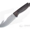 Benchmade Hunt Saddle Mountain Skinner with Gut Hook Stonewashed S30V Stabilized Wood Fixed Blade Knife 15004