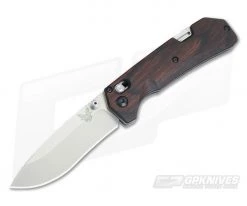 Benchmade Hunt 15060-2 Grizzly Creek Wood w/Hook