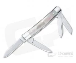 Queen Schatt & Morgan 2007 Series XVII Mini Congress Black Lip Pearl Slip Joint 154230