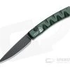Piranha P15 Virus Tactical PVD S30V Green Button Lock Automatic