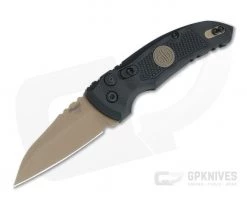 Hogue SIG A01 MicroSwitch FDE Wharncliffe Black G10 Emperor Scorpion Button Lock Automatic 16100