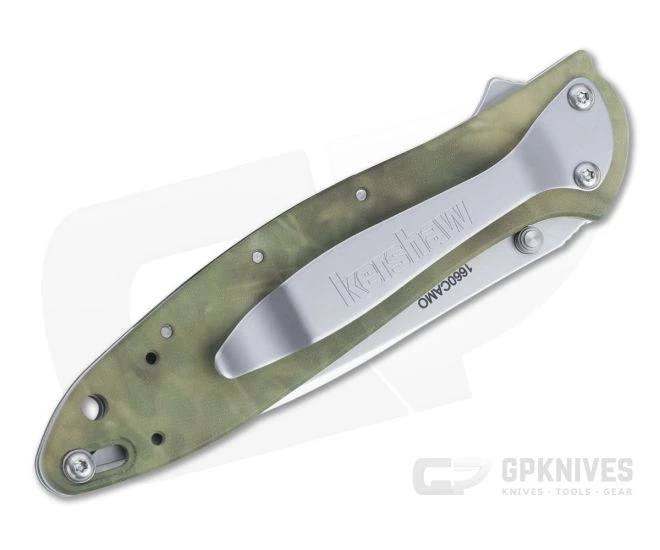 Kershaw Knives Leek Blasted 14C28N Stalkland Camo Assisted Flipper 1660CAMO 2 Kershaw Knives Leek Blasted 14C28N Stalkland Camo Assisted Flipper 1660CAMO - Image 2