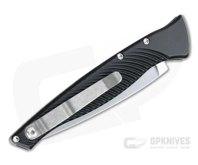 Piranha P16 DNA Mirror S30V Black Slim Button Lock Automatic 2 Piranha P16 DNA Mirror S30V Black Slim Button Lock Automatic - Image 2