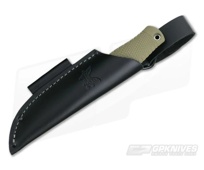 Benchmade 200 Puukko Green Santoprene CPM 3V Fixed Blade 2 Benchmade 200 Puukko Green Santoprene CPM 3V Fixed Blade - Image 2