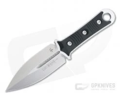 Microtech Borka SBD Dagger Stonewashed M390 Black G10 Fixed Blade 201-10