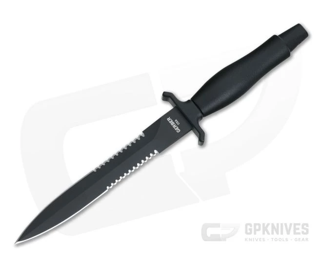 Gerber Mark II Black Oxide 420HC Fixed Blade Combat Dagger 22-01874N 1 Gerber Mark II Black Oxide 420HC Fixed Blade Combat Dagger 22-01874N