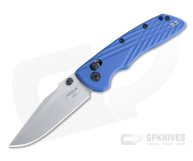 Hogue Deka Clip Point Stonewashed Magnacut Blue Polymer ABLE Lock Folder 24373 1 Hogue Deka Clip Point Stonewashed Magnacut Blue Polymer ABLE Lock Folder 24373