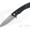 Case Marilla Drop Point S35VN Black Aluminum Frame Lock Flipper 25880