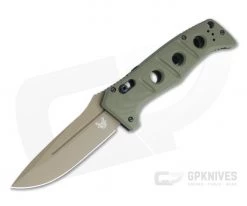 Benchmade 2750FE-2 Auto Adamas Flat Earth Cruwear Olive Drab G10 AXIS Lock Folder