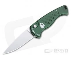 Piranha P2 Fingerling Mirror 154CM Green Button Lock Automatic