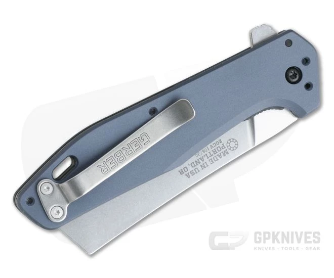 Gerber Fastball Cleaver Polished 20CV Blue Flipper 30-001837 2 Gerber Fastball Cleaver Polished 20CV Blue Flipper 30-001837 - Image 2