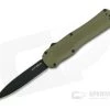 Benchmade Autocrat Black DLC S30V Olive Drab G10 OTF Automatic Knife 3400BK-1