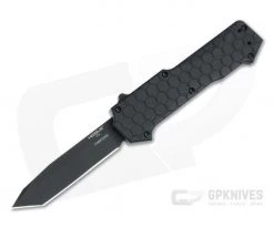 Hogue Compound Black PVD S30V Tanto Solid G10 OTF Automatic 34026