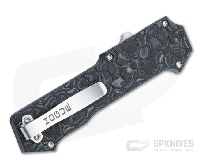 Hogue Compound Clip Point Tumbled S30V G-Mascus Black G10 OTF Automatic 34039 2 Hogue Compound Clip Point Tumbled S30V G-Mascus Black G10 OTF Automatic 34039 - Image 2