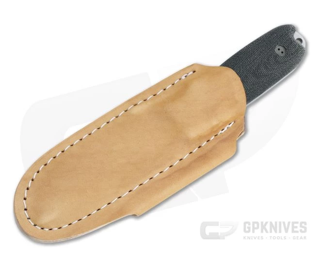 Bradford Guardian3.5 Sheepsfoot Stonewashed M390 3D Black Micarta Fixed Blade 2 Bradford Guardian3.5 Sheepsfoot Stonewashed M390 3D Black Micarta Fixed Blade - Image 2