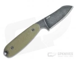 Bradford Guardian3.5 Sheepsfoot Nimbus M390 3D Green Micarta Fixed Blade -Default Template 4 35sf 102n m390 3