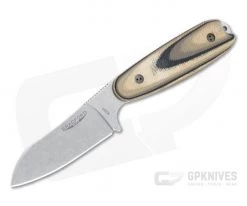 Bradford Guardian3.5 Sheepsfoot Stonewashed M390 3D G-Wood Fixed Blade