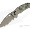 Hogue SIG K320 AXG Scorpion Drop Point FDE Serrated S30V Green G-Mascus G10 Aluminum ABLE Lock Folder 36378