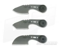 TOPS Knives 3 Bros Combo Micarta Neck Knives 3BR-CMB