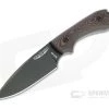 Bradford Guardian3 False Edge GPK Exclusive Black DLC Rex 45 3D Chocolate/Red Richlite Fixed Blade