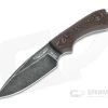 Bradford Guardian3 False Edge GPK Exclusive Nimbus Rex 45 3D Chocolate/Red Richlite Fixed Blade