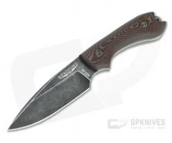 Bradford Guardian3 False Edge GPK Exclusive Nimbus Rex 45 3D Chocolate/Red Richlite Fixed Blade