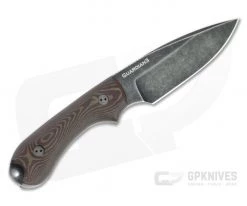 Bradford Guardian3 False Edge GPK Exclusive Nimbus Rex 45 3D Chocolate/Red Richlite Fixed Blade -Default Template 4 3fe 117n rex45 3