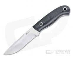 Mike Irie Model 110 Compound Ground Satin CPM-154 Black Micarta